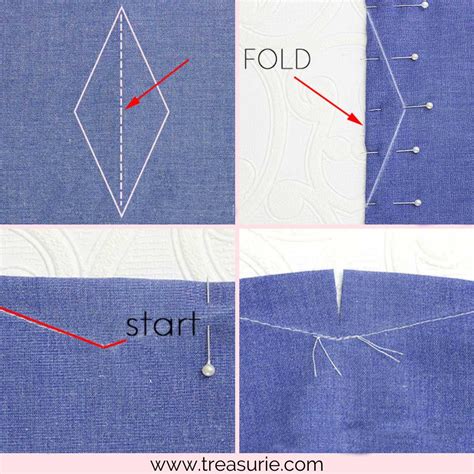 types of sewing darts.